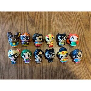 DC comics Minis micros mini figure lot bundle Superman exclusive joker Batman